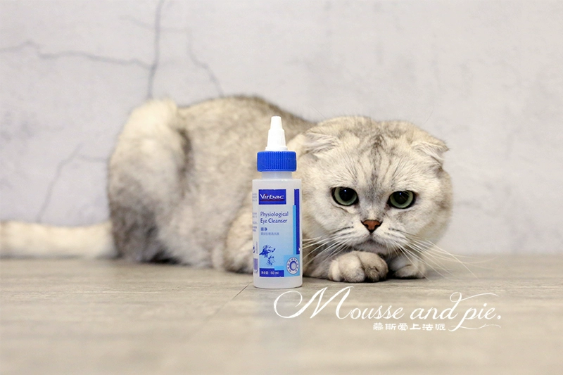 Mousse phải lòng Faber - Virbac Wick Eye Cleansing Liquid 60ml Eye Net Pet Eye Drops Cat and Dog General - Thuốc nhỏ mắt