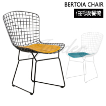 Nordic ins creative design Fashion net celebrity live wrought iron hollow grid chair Shop restaurant metal dining chair