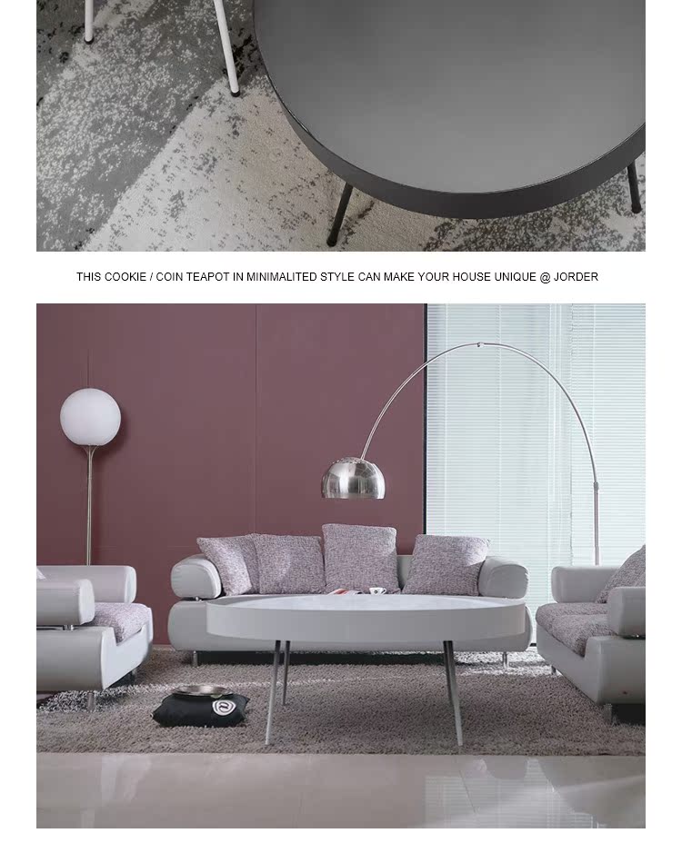 Nordic ins Creative cô gái của tâm trí cạnh huyền đồ gỗ khay, bàn cà phê wrought sắt góc một vài cửa hàng bảng phòng khách Nghệ thuật - Bàn trà bàn ghế sofa gỗ