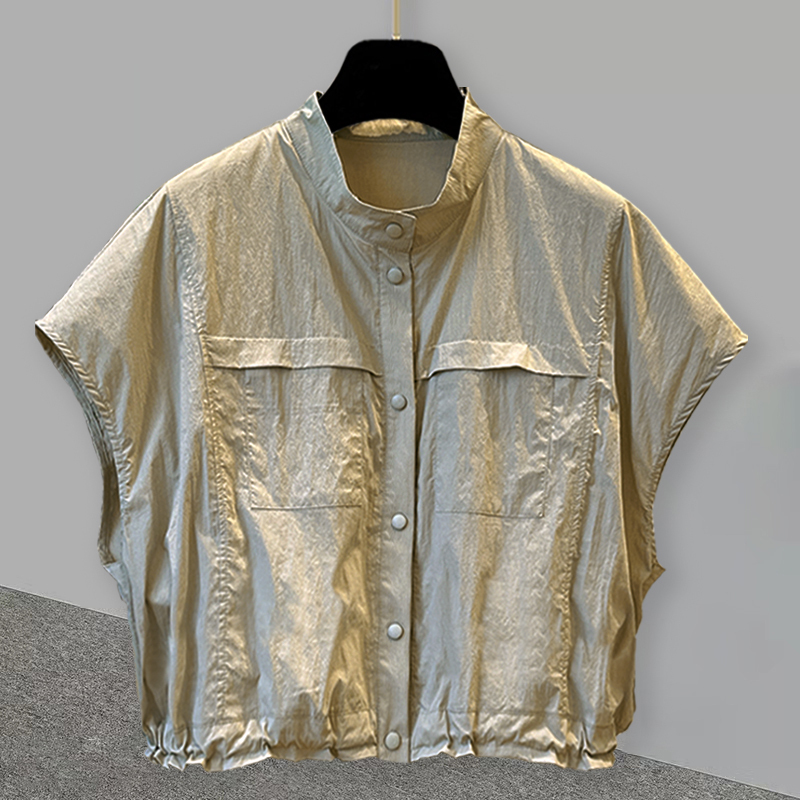 Casual Hooded Sleeveless Top for Men, Summer Workwear, Thin, Loose, Fashionable, Couple's Sleeveless Vest, Outerwear
