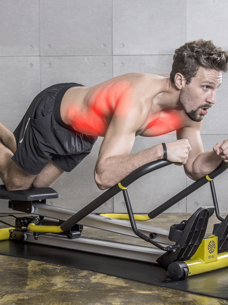 Alves rowing machine Home suspension rowing machine Fitness equipment Folding silent non-water resistance rowing machine