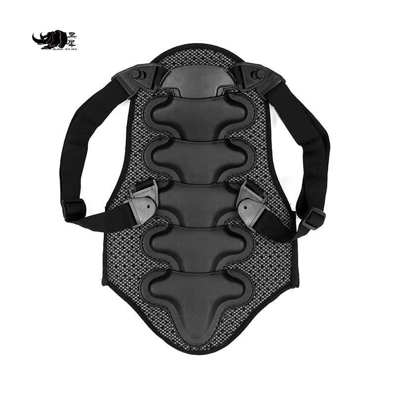 Black Rhinoceros Armor Back Protector Upgrade Enhanced Snowboard Back Protector