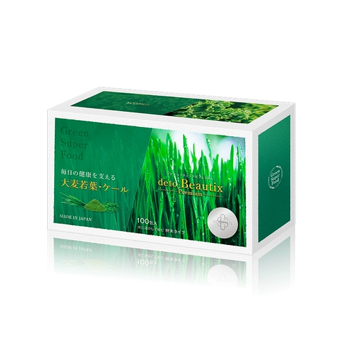 Япония Scophil Barley Ruo Yaaqing Juice 100 пакетов добавки диетического волокна матча вкус прозрачный сок порошок