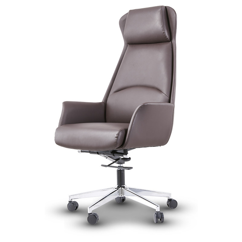Computer chair home comfortable lunch break chair reclining massage office chair leather boss chair lift swivel chair back chair