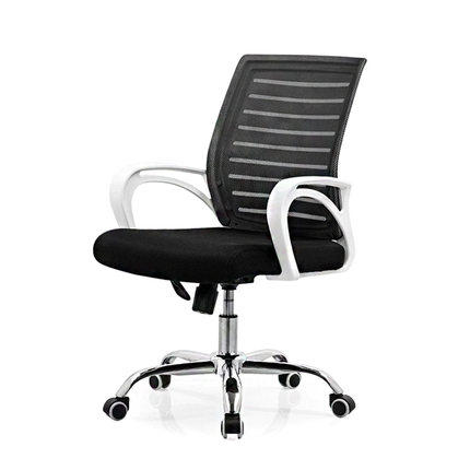 Comfortable computer chair home leisure chair seat mesh arched ergonomic swivel chair staff meeting office chair