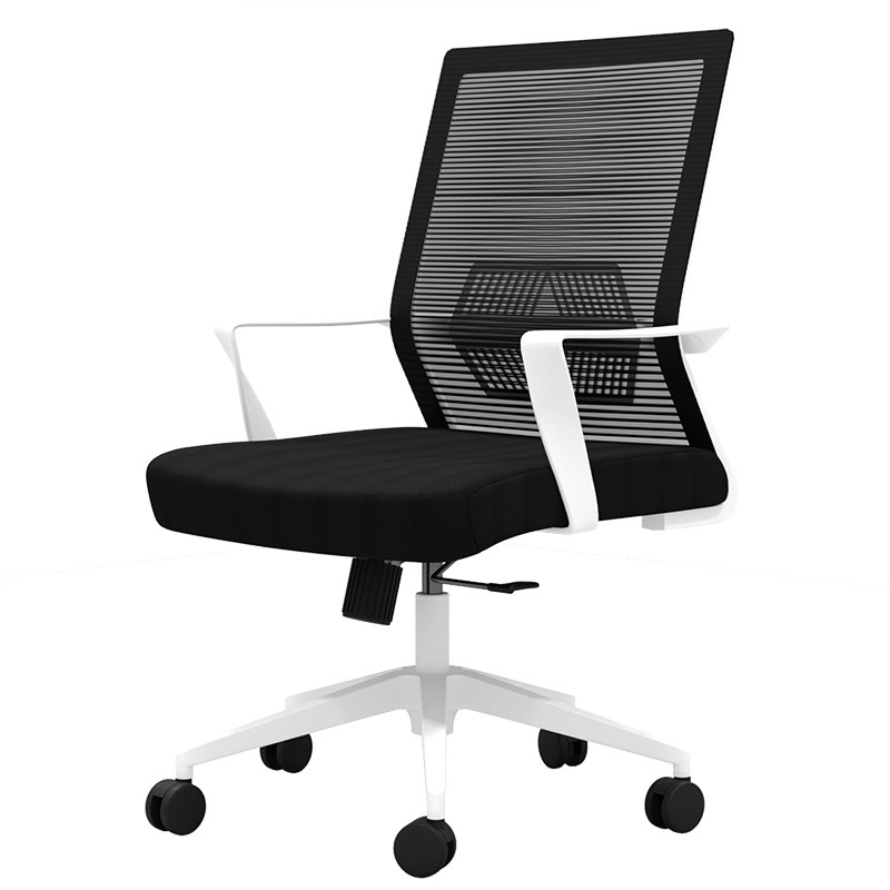 Office chair backrest chair simple modern home mesh cloth breathable office lift staff chair conference chair swivel chair