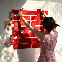 Joy Park certified photography props super-large wedding room arrangement decorated with embellished background wall