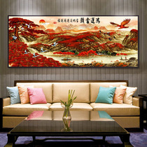 Sofa Background wall hanging on the living room wall Decoration Painting Upscale A Whole New Chinese Wall Painting A Whole Picture of a Hung Painting