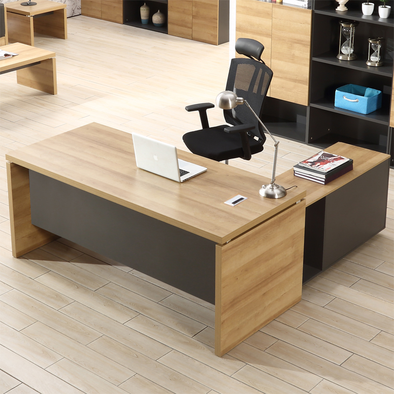 Boss desk and chair combination desk executive desk new Chinese table simple modern fashion president supervisor office furniture