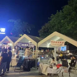 야외 인터넷 유명인 스톨 설정 활동 텐트 공원 간단한 모바일 야간 시장 방탄 캐노피 스톨 햇빛