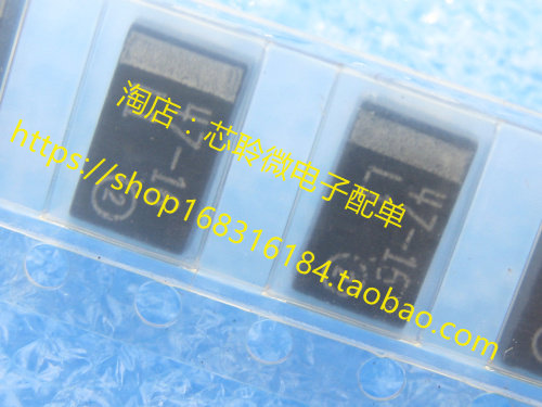 7343 D type D 47UF 16V 47-16 black seed new original SMD tantalum capacitor