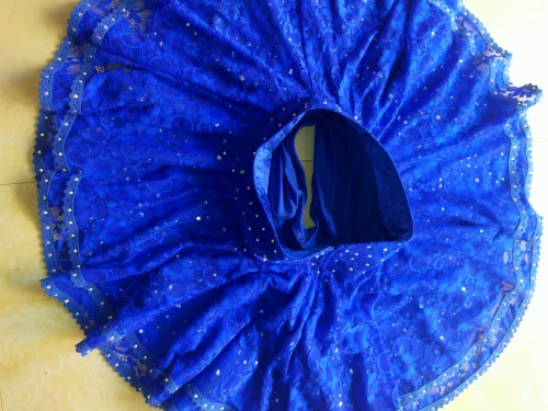 Кружевная юбка, ткань