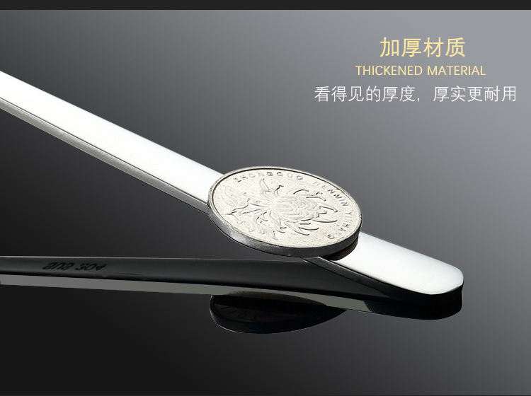 Thép không gỉ 304 thìa nhỏ cầm dài hộ gia đình Hàn Quốc mạ vàng muỗng thìa tráng miệng cà phê tráng miệng thìa - Cà phê dụng cụ pha cà phê thủ công