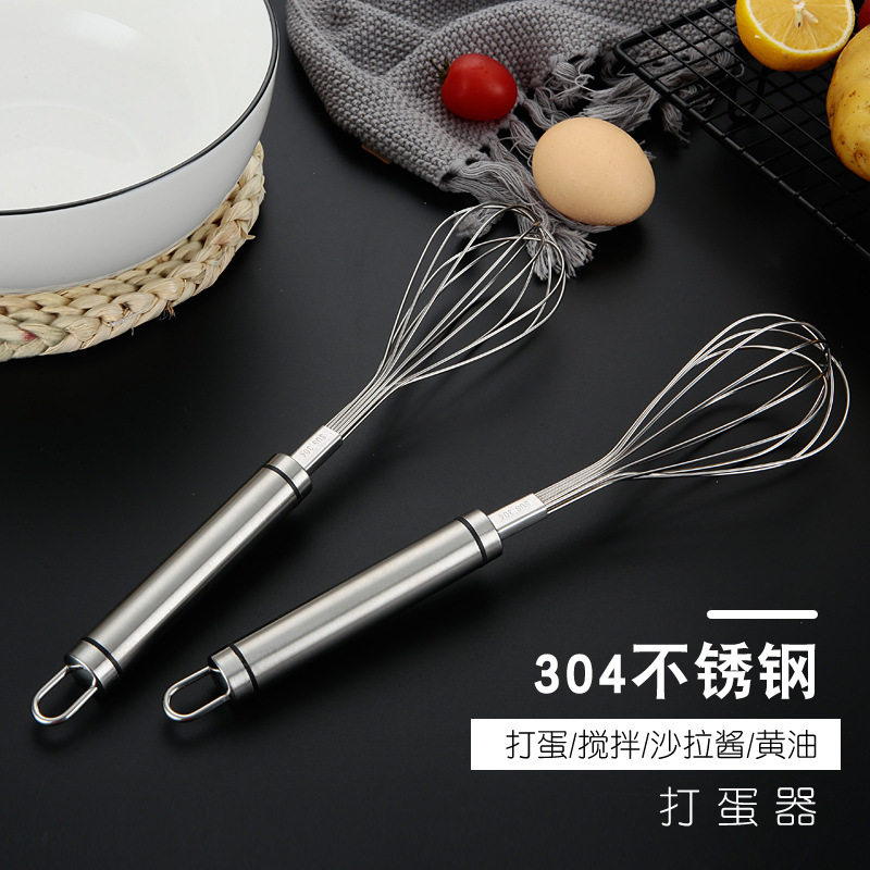 Manual eggbeater 304 stainless steel kitchen Home cream Milk Bubble Machine Commercial Baking Tools Creative Agitators