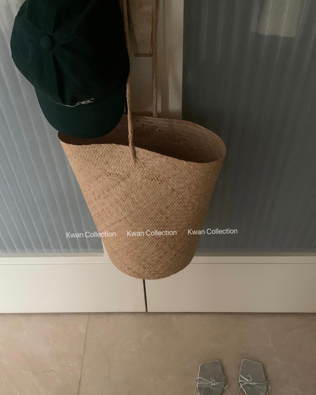 Kwan Bali Traditional Handmade Woven Bag ins Straw Bag Shoulder Bag Fashion Beach Picnic Vacation