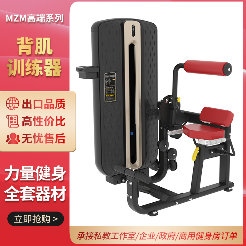 Back muscle trainer MZM high-end series fitness equipment gym dedicated back muscle trainer