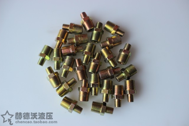 Hydraulic gripping head variable diameter connector on both sides Informing outer teeth straight 1 2-1 4 3 8-1 43 4-1 2
