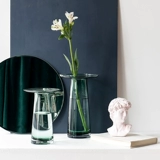 Северная гостиная гидропонная прозрачная стеклянная ваза модельная комната простая декоративная орнамент цветочная посуда