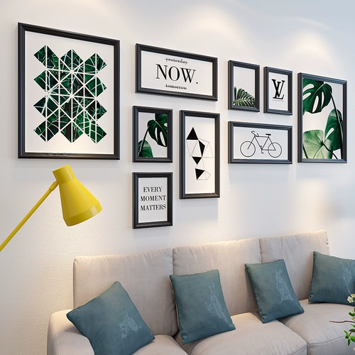 Северный стиль гостиной фото -украшения украшения творческий ресторан