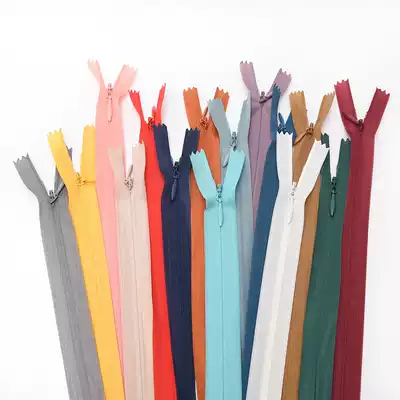 15-color nylon invisible zipper length 40cm handmade DIY dress clothing bag accessories