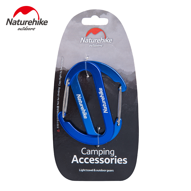 (2 only) NH 65mm flat hanging buckle lock catch climbing buckle Quick hanging hook Shoulder Bag Buckle Snap key buckle
