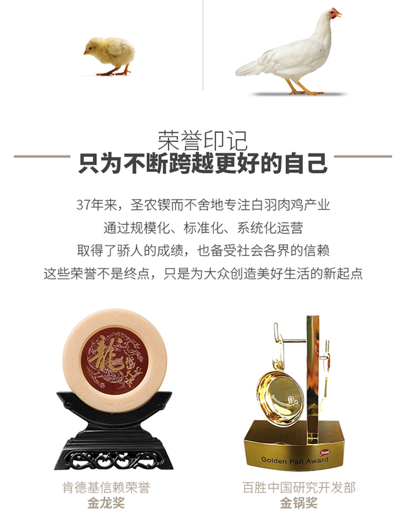 G20峰会供应商 圣农 上校鸡块 320g*5袋 图12
