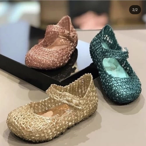Бразильская Xiangxiang Shoes merrisa Jelly Shoes Детская птичья девочка обувь Melissa Baby Summer Spandals
