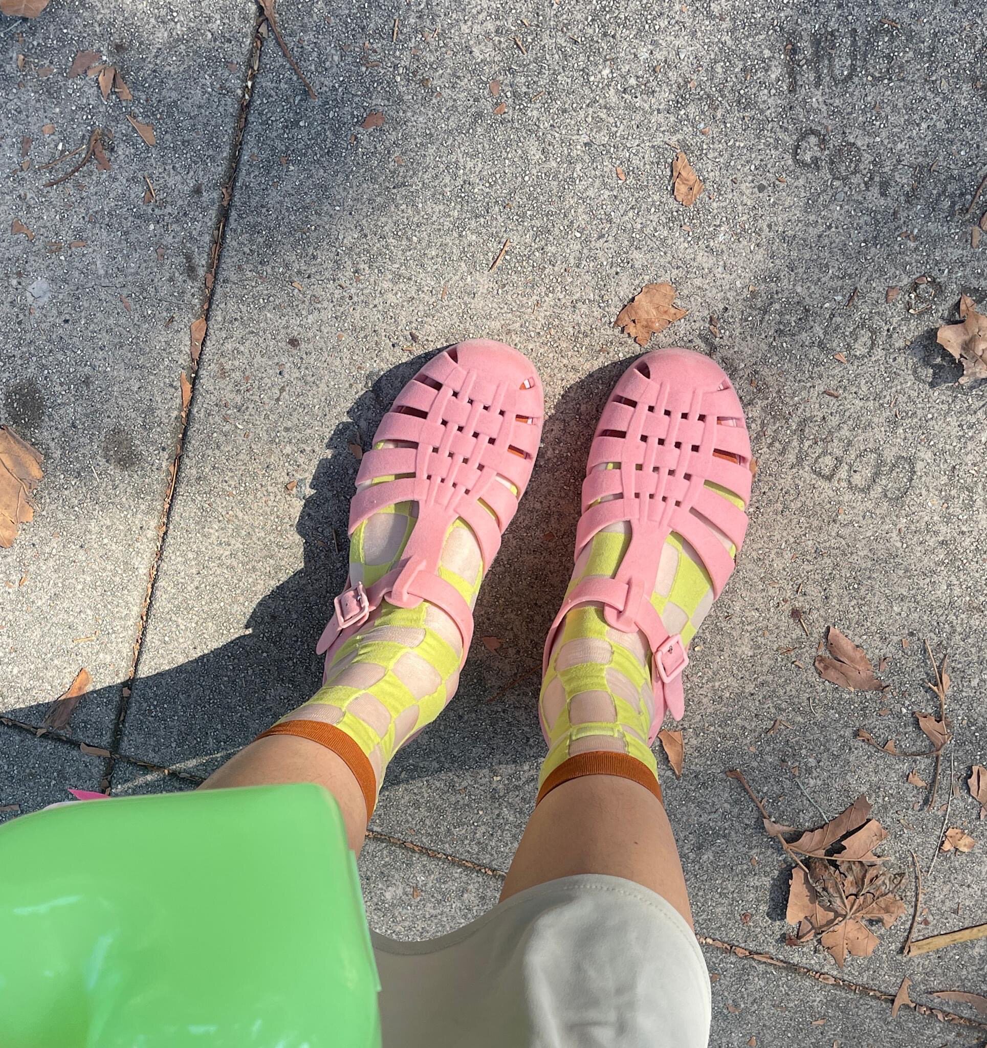 Чжао*Луси в этом же моделье слива лиза ткать сандалии melissa обувь женская чалма мягкое дно Свиная клетка квартира Обувь женщина лето melissa 