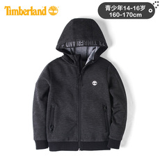 Толстовка детская timberland添柏岚新款青少年舒适拉链连帽儿童卫衣|a1c7i