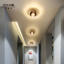 Modern simple porch ceiling lamp household round room lamp balcony corridor lamp creative personality led ceiling lamp