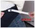 Bà bầu quần jeans mùa đông mới dày cộng với quần nhung bà bầu size lớn mặc ấm quần đáy quần thời trang quần bầu baggy công sở Phụ nữ mang thai quần / quần bụng