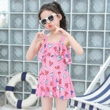 Детский раздельный милый купальник для принцессы, подходит для подростков, в западном стиле