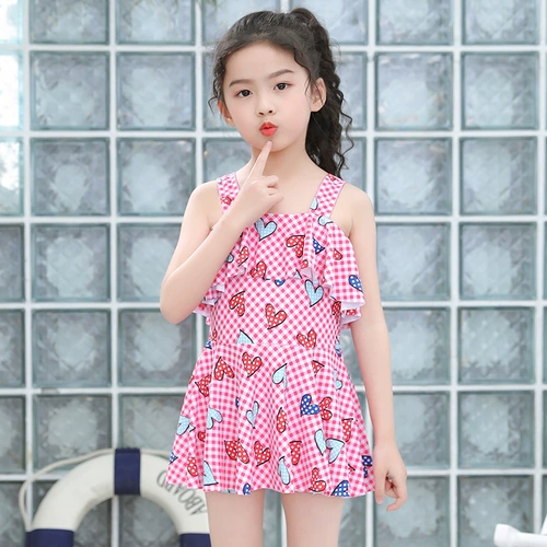 Детский раздельный милый купальник для принцессы, подходит для подростков, в западном стиле