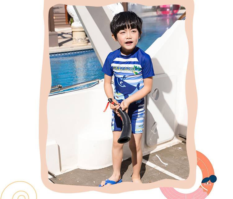 Đồ bơi trẻ em, làm khô nhanh, kem chống nắng, bé trai, trẻ em, bé trai lớn, áo tắm chia đôi, bé gái, em bé, áo tắm một mảnh - Bộ đồ bơi của Kid đồ bơi cho bé trai 1 tuổi