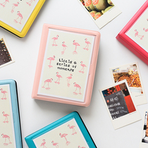 Fuji polaroid 3 inch photo album mini 3 inch photo movie ticket Train ticket album album Collection book