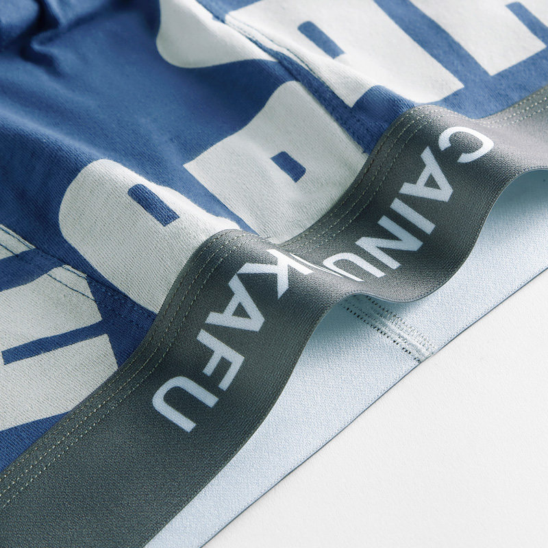 Men's Underwear, Boys' Pure Cotton Boxer Briefs, Breathable Boys' Boxer Shorts, Men's Youth Shorts, Large Size, Thin