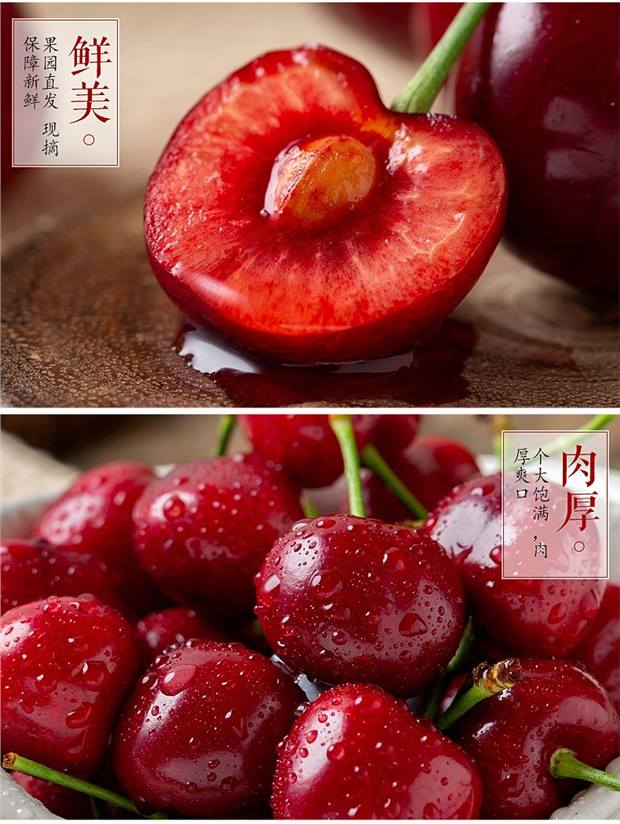 雨璐 山东烟台大樱桃车厘子 5斤 图2