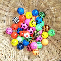 27 Number of rubber solid elastic balls Childrens toy Bouncing Balls for boys Trampoline Bungee Diamonds Watermelon Pellets