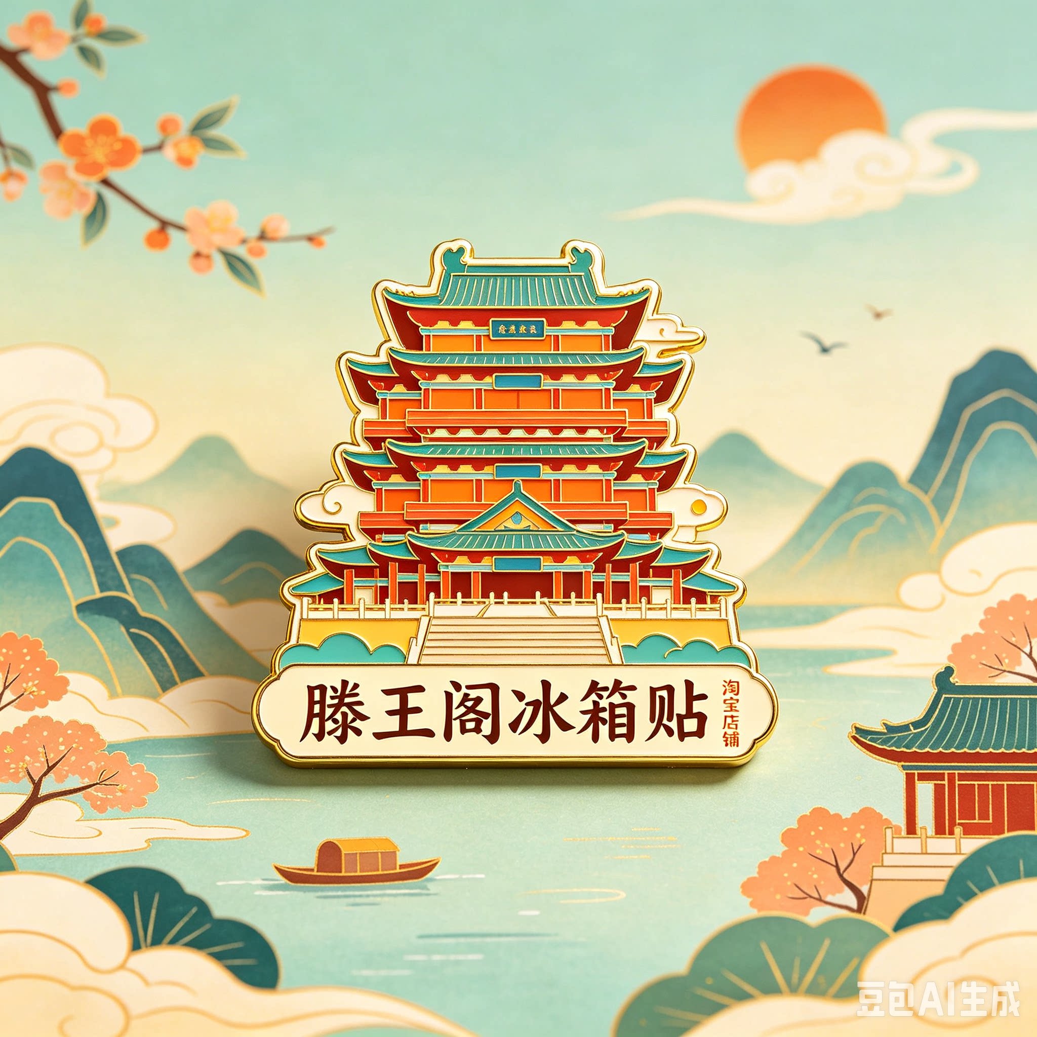 滕王文创店的LOGO