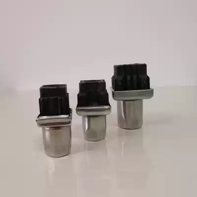 Commercial hotel supplies stainless steel package plastic foot Workbench star basin shelf height 30 square tube semi-steel adjustment foot