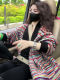 European heavyweight 2025 autumn and winter new fashion knitted jackets, high-end wear, beautiful tops, women's clothing trends