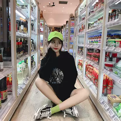 Sweatshirt 2021 new female Net Red fashion foreign style loose Korean pullover bf lazy trend ins autumn and winter