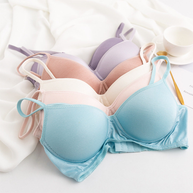 Thin Subsection Pregnant Woman Underwear Bra Pregnancy Real Silk Bra No Steel Ring No Marks to gather anti-drooping breast-feeding bra Summer