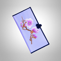 Jiangnan Embroidery China Wind Su Embroidery Finished Wallet Ethnic Characteristics Embroidery Craft Old Foreign Gifts