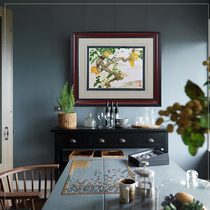 Art painting hanging painting living room dining room personality creative porch mural bedroom wall painting handmade Su embroidery finished decorative painting
