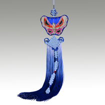 Chinese characteristics gifts to foreigners pure handmade traditional car pendants car hanging ornaments embroidery Su embroidery