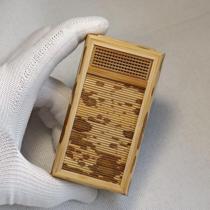 Shanghai style insect tools made by Chen Xiang mottled bamboo plum concubine sky window rolling shutter door bamboo nymph box golden bell box ringing insect box nymph box