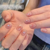 Наклейки для ногтей, накладные ногти, водонепроницаемая серебряная наклейка, украшение для ногтей, принт, 3D