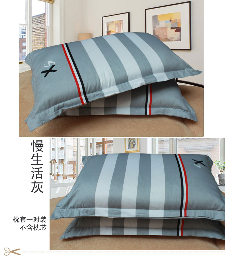 Gối bông 1 cặp 48 74 Bông phong bì gối đơn - Gối trường hợp gối cho mẹ bầu