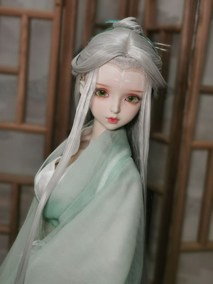 taobao agent Lusheng BJD/SD/Sanzo/Quartet costume long hair style hair [empty]